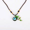 "Lucky Eyes" Diffuser Necklace | Fend off Evil | Diffusing Oils on the go | Unique Gift
