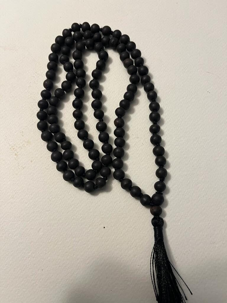 Karungali/Ebony Beads Mala (108 Beads Mala